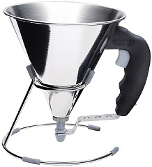  De Buyer Mini Fondanttrichter automatisch 0,8L 