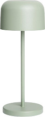  Olympia Siena Tischlampe Runde Kuppel Salbei 200mm 