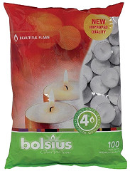  Bolsius Teelichter 4 Std. 