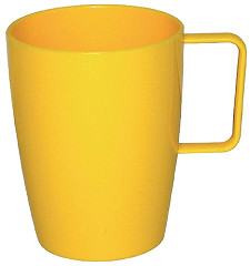  Kristallon Henkelbecher gelb 28,4cl 