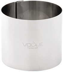  Vogue Moussering Edelstahl 6 x 7cm 