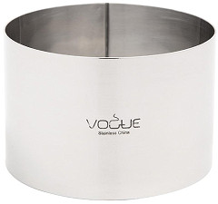  Vogue Moussering Edelstahl 6 x 9cm 