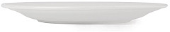  Athena Hotelware runde Teller mit breitem Rand 25,4cm 