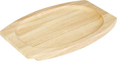  Olympia Hevea-Brett f&uuml;r Gusseisen-Oval-Sizzler 335x205mm f&uuml;r GJ557 