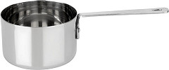 Olympia Tischpr&auml;sentation Mini-Saucenpfanne aus Edelstahl 70x45mm 