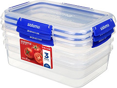  Sistema Klip It Beh&auml;lter 2 Liter (3er Pack) 