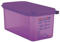  Araven GN1/3 Lebensmittelbehälter aus Silikon 6L 