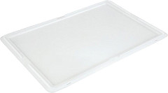  Cambro Pizzateigkistendeckel aus Polyethylen 60x40x2cm 