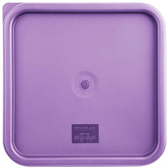  Hygiplas Quadratischer Deckel Violett Gro&szlig; 
