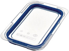 Araven Deckel für GN1/4 Lebensmittelbehälter blau 