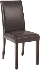 Bolero Esszimmerst&uuml;hle Kunstleder dunkelbraun 