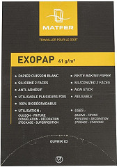  Matfer Bourgeat Exopap-Backpapier 600 x 400mm (500 St&uuml;ck) 