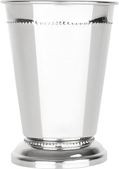 Olympia Barartikel Perlen Julep Becher Edelstahl 370ml 