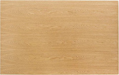  Bolero rechteckige Tischplatte Eschenfurnier vorgebohrt 110 x 70cm 