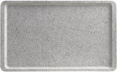  Cambro Versa Polyester Tablett glatt 53 x 32,5 cm Hellgrau 