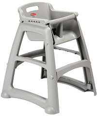  Rubbermaid Kinderhochstuhl grau 