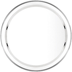  Olympia rundes Serviertablett Edelstahl 40,5cm 