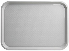  Kristallon Fast-Food-Tablett grau 45 x 35cm 