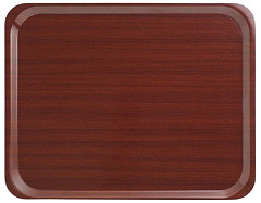  Cambro Capri laminiertes Serviertablett Mahagoni 46x36cm 