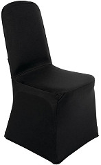  Bolero Stuhl&uuml;berzug schwarz 