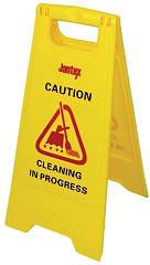  Jantex Warnschild "Cleaning in Progress" 