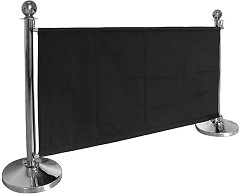  Bolero Abschirmwand schwarz 