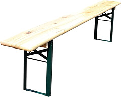  Gastronoble Klappbare Bierbank 220 (L) x 25 (B) cm 