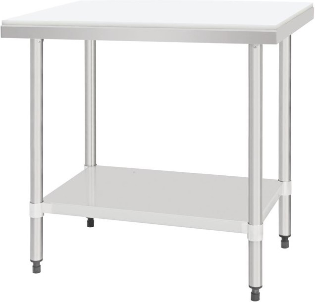  Vogue Arbeitstisch mit Schneidebrett 90cm 