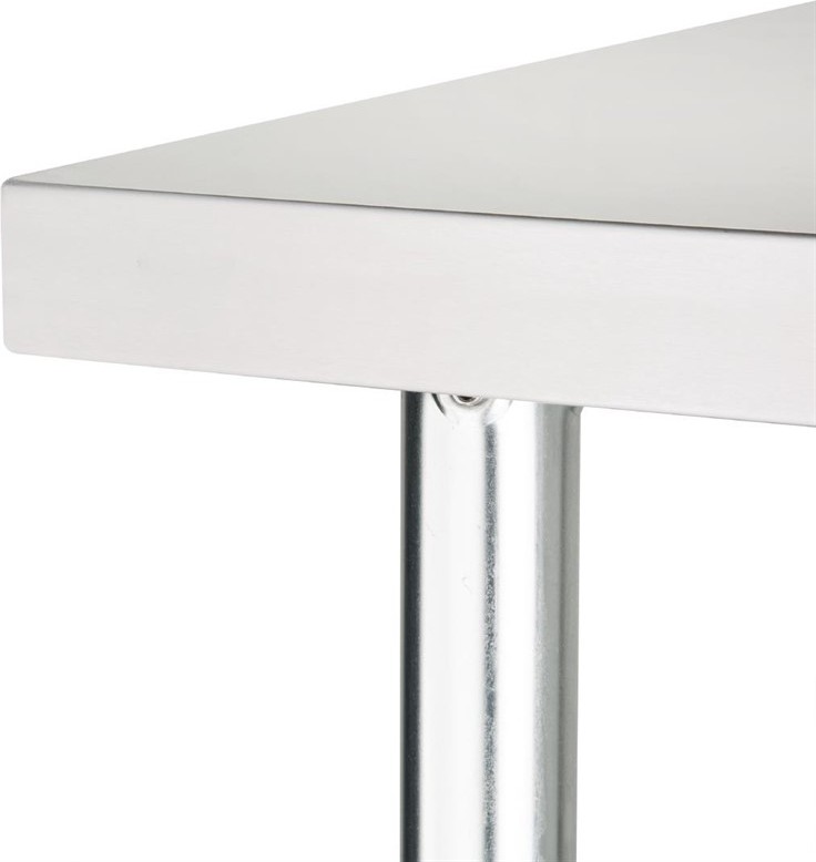  Vogue Arbeitstisch mit Regalboden 120 x 60cm 