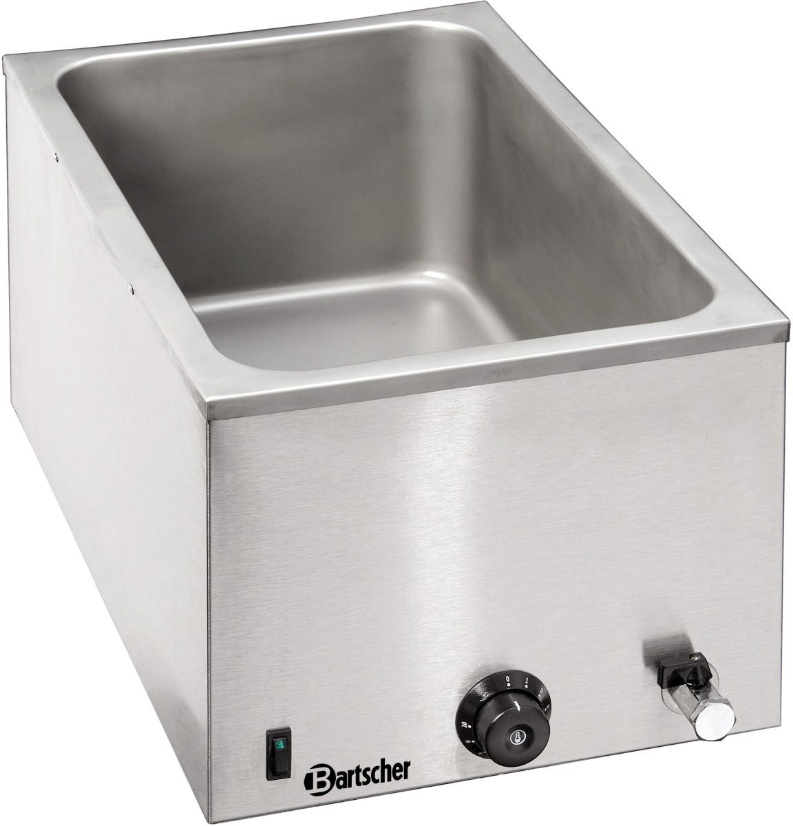  Bartscher Bain Marie, 1/1GN, 200mm, mit Hahn 
