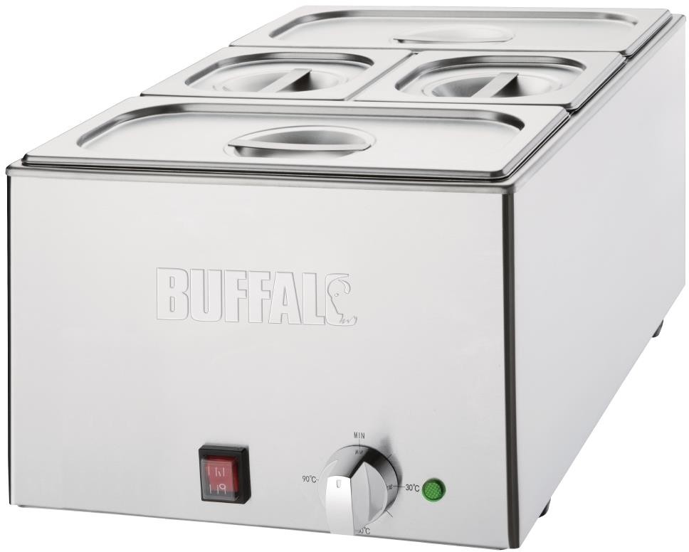  Buffalo Bain Marie mit Pfannen 