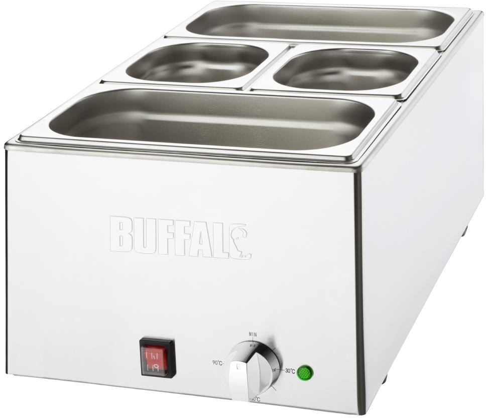  Buffalo Bain Marie mit Pfannen 