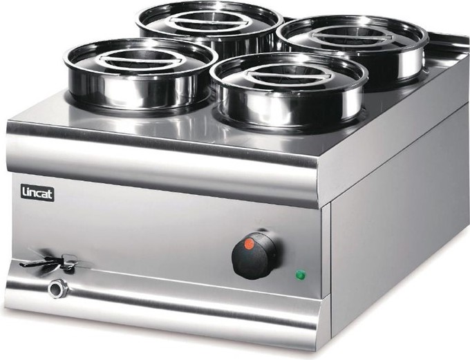  Lincat Silverlink 600 Bain-Marie BS4W 4x 4,5L 