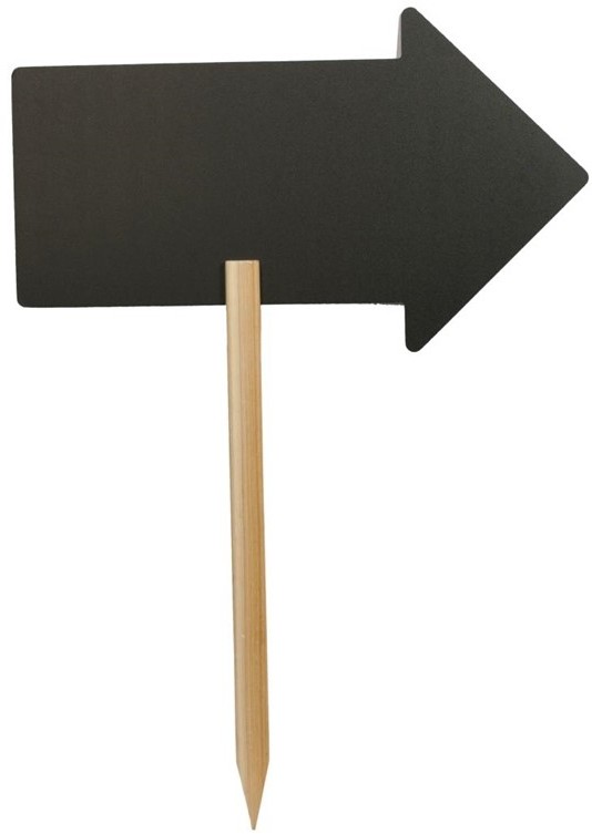  Securit Kreidetafel Pfeil 
