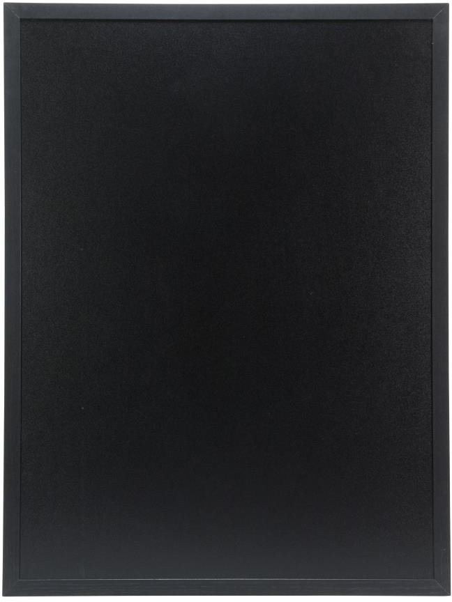  Securit Woody Kreidetafel 60x80, inklusive wei&szlig;em Kreidemarker und Montageset 