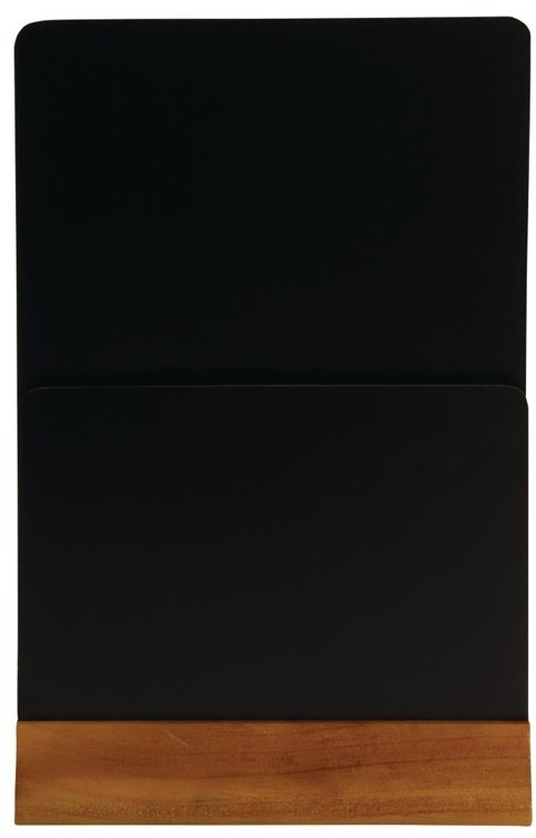  Olympia doppelseitige Tischtafel mit Men&uuml;halter 