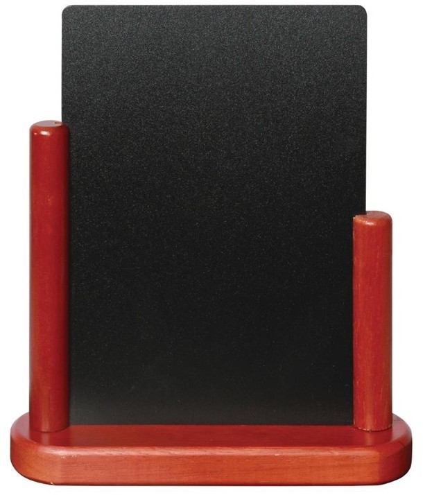  Securit Tischtafel Mahagoni A5 