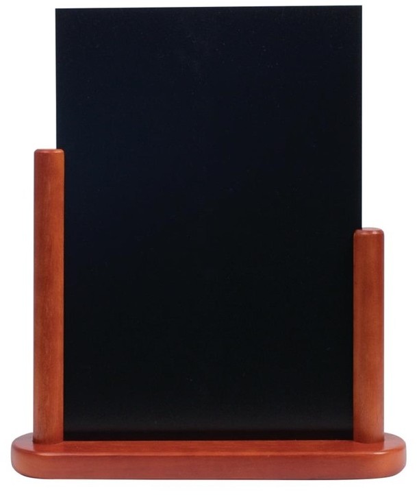  Securit Tischtafel Mahagoni A4 