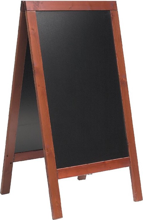  Securit Duplo Fahrbahnschild Mahagoni 135x70cm 