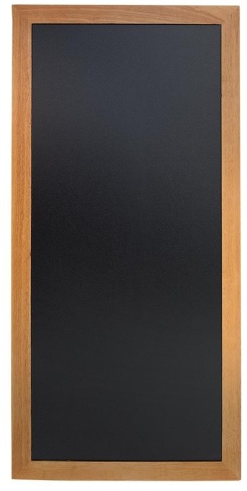  Securit lange Wandtafel Teakoptik 120 x 56cm 