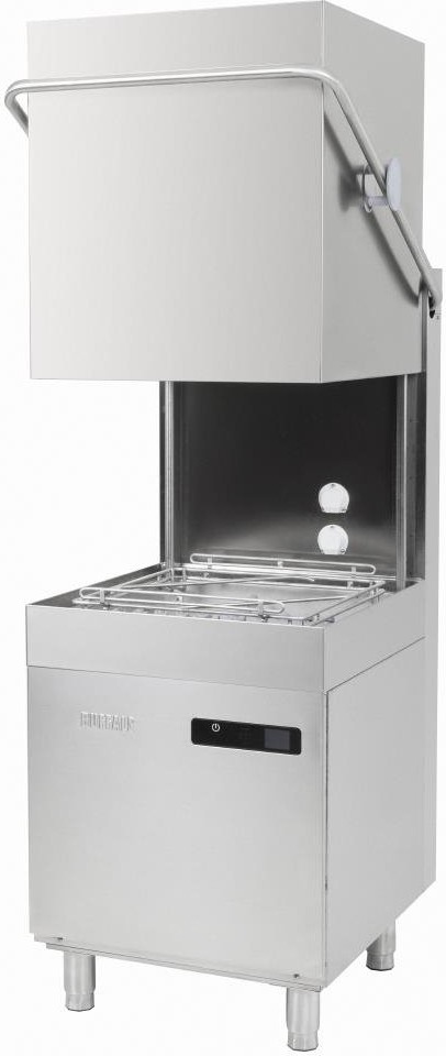  Buffalo Digital-Durchschubgeschirrsp&uuml;ler mit Ablaufpumpe 9,7 kW Dreiphasen 