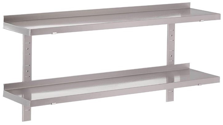  Gastro M Edelstahlboden ohne Halterungen 160cm breit 