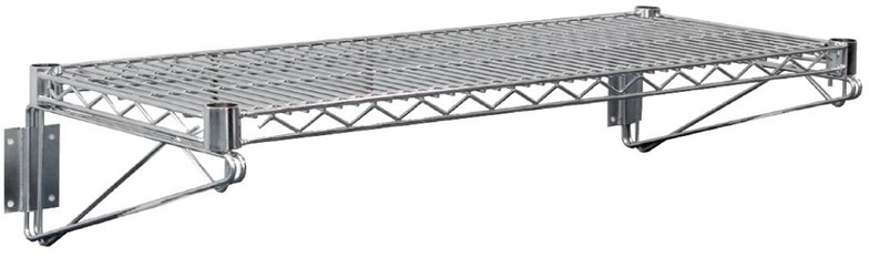  Vogue Gitterwandregal mit Halterungen 122cm breit 