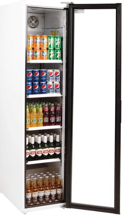  Polar Serie G Slimline Flaschenk&uuml;hlschrank hoch 