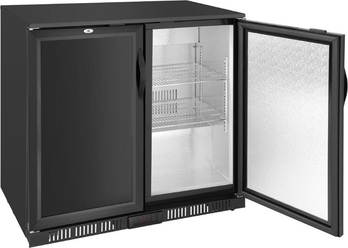  Polar G-Serie Niedriger K&uuml;hler mit zwei T&uuml;ren 198L 