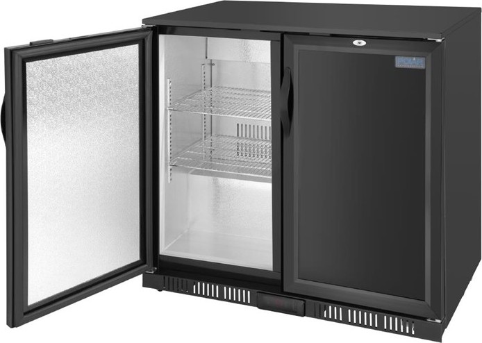  Polar G-Serie Niedriger K&uuml;hler mit zwei T&uuml;ren 198L 