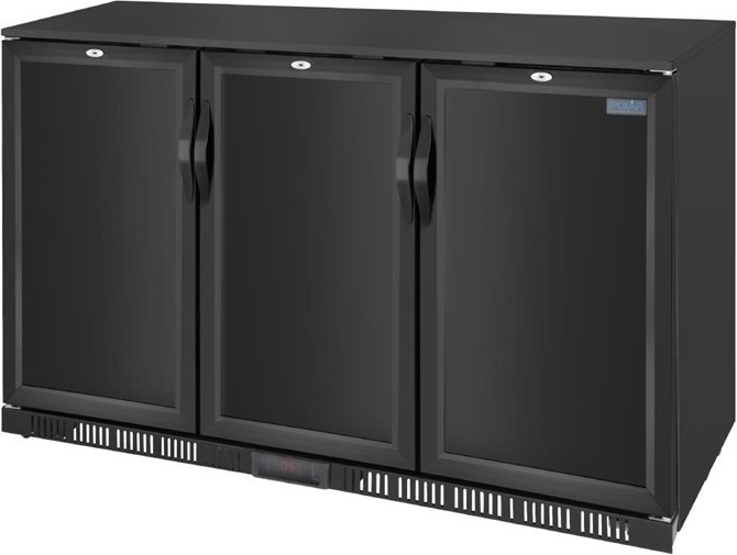  Polar G-Serie Niedriger K&uuml;hler mit drei T&uuml;ren, 320 L 