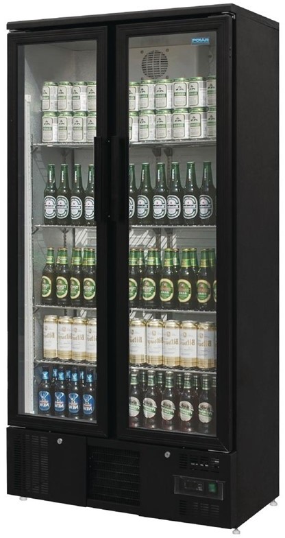  Polar Serie G Bark&uuml;hlschrank hoch 2 Klappt&uuml;ren 