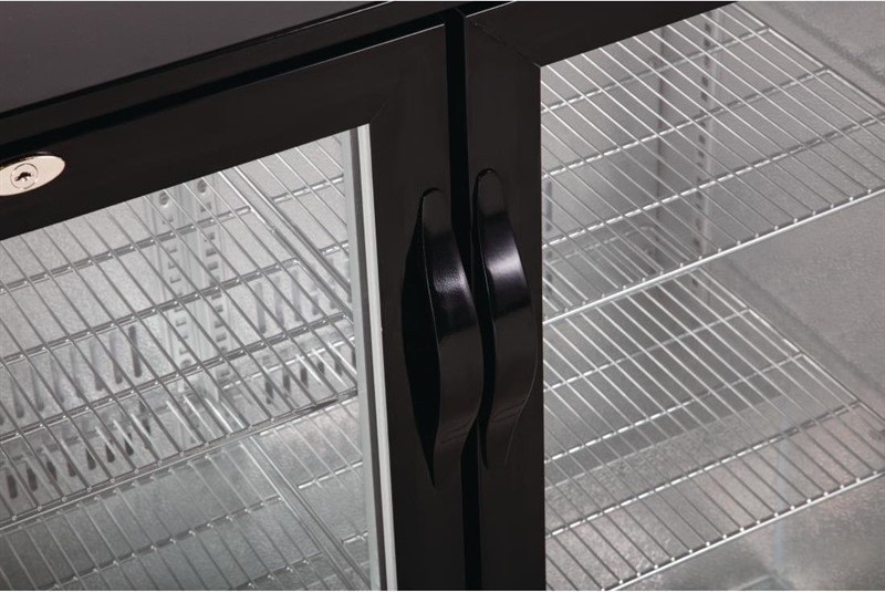  Polar Serie G Bark&uuml;hlschrank mit 2 Klappt&uuml;ren 208L 