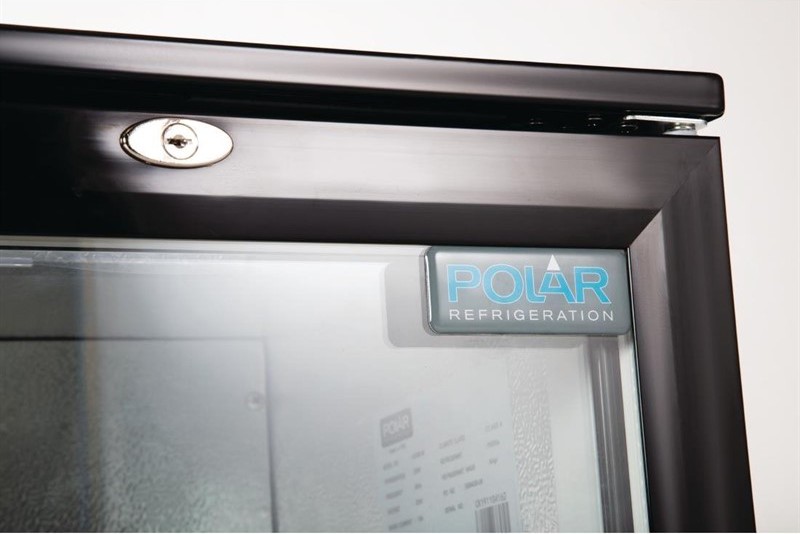  Polar Serie G Bark&uuml;hlschrank mit 2 Klappt&uuml;ren 208L 